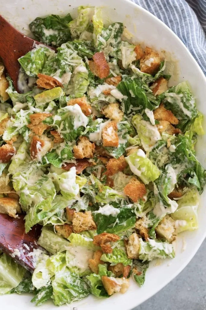 Caesar Salad with Homemade Caesar Salad Dressing – Cooking Classy | Caesar salad recipe, Caesar salad, Salad dressing recipes