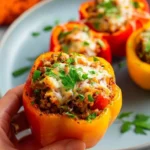 Stuffed Peppers with Ground Beef