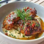 Air Fryer Garlic Butter Chicken Thighs