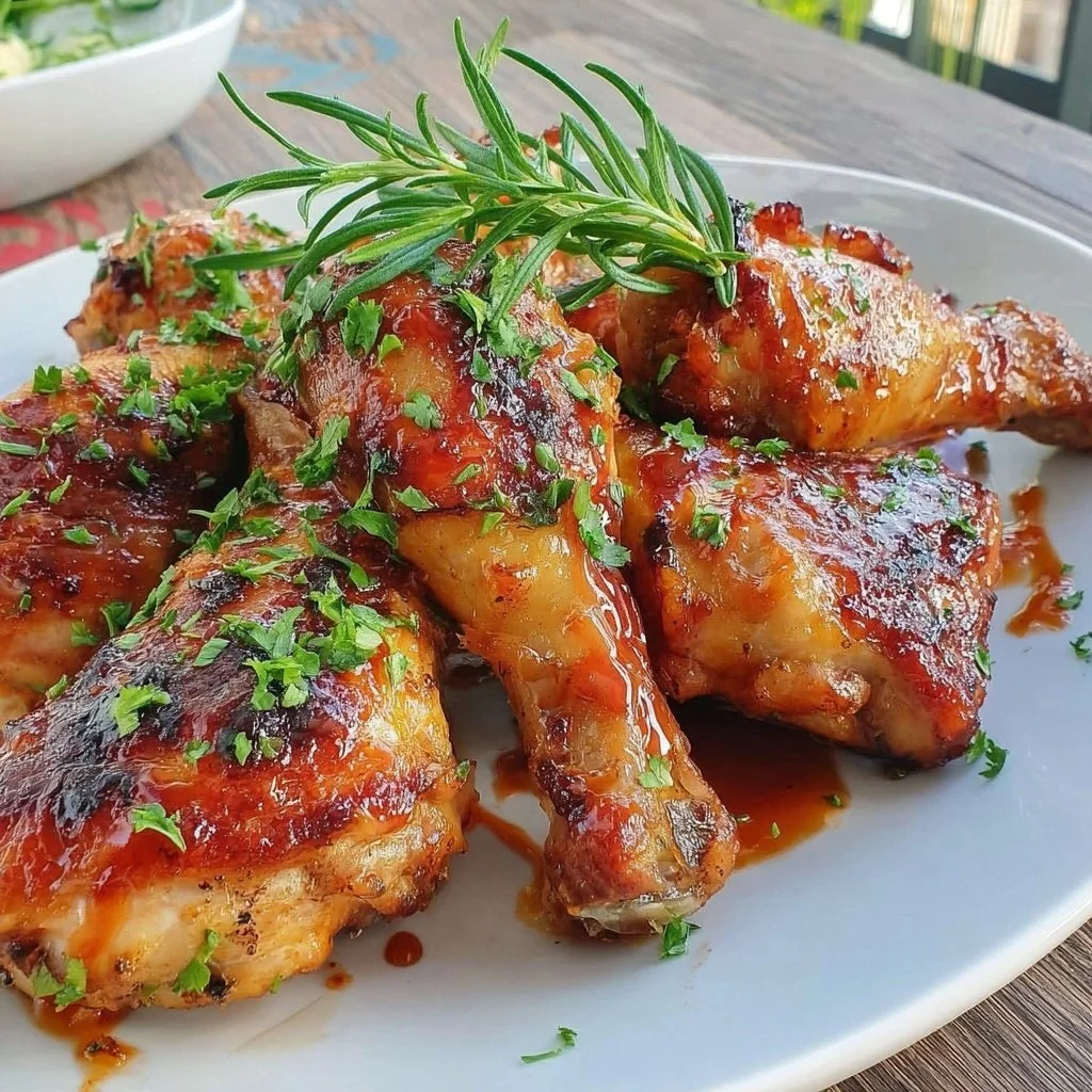 Easy BBQ Honey Glazed Chicken Drumsticks for the Whole Family